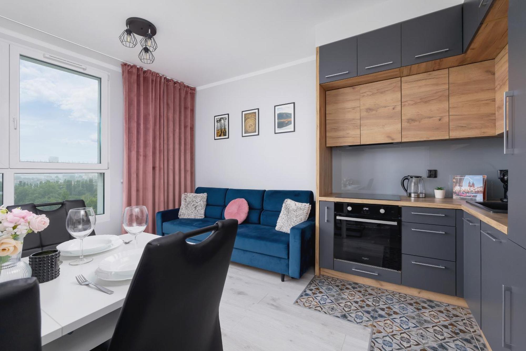 Przestronny Apartament Z Balkonem By Noclegi Renters Krakkó Kültér fotó